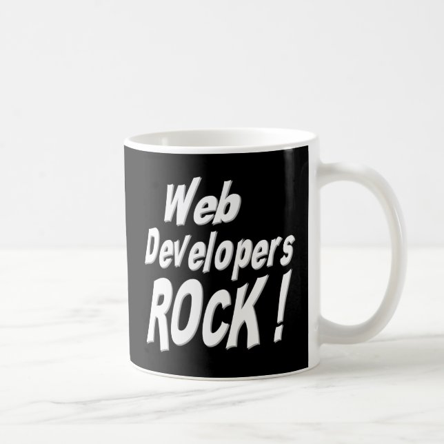 Roche de développeurs web ! Tasse (Droite)