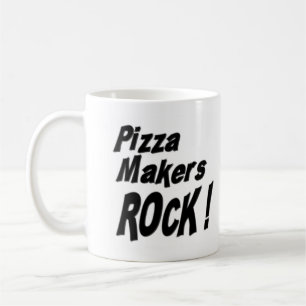 Roche de fabricants de pizza ! Tasse