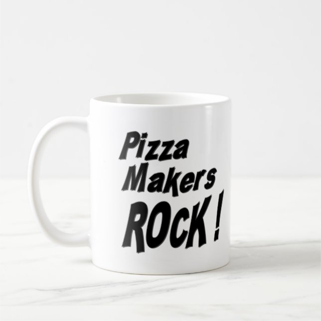 Roche de fabricants de pizza ! Tasse (Gauche)