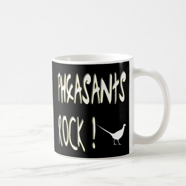 Roche de faisans ! Tasse (Droite)