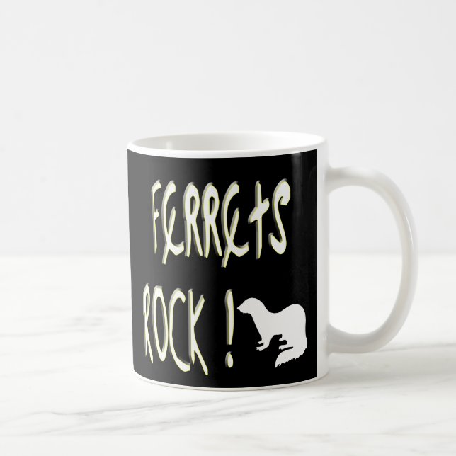 Roche de furets ! Tasse (Droite)