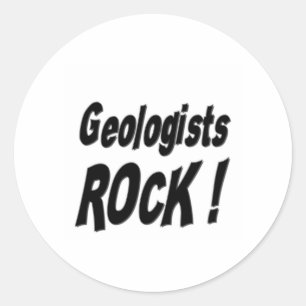 Roche de géologues ! Autocollant