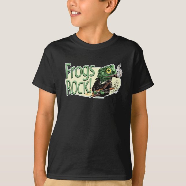 Roche de grenouilles ! T-shirt (Devant)