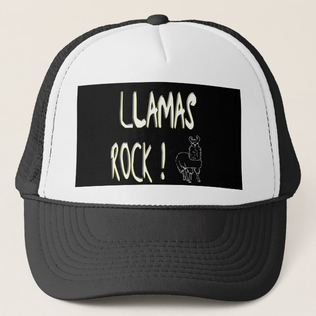 Roche de lamas ! Casquette (Devant)