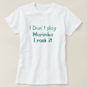 Roche de Marimba il T-shirt - dames