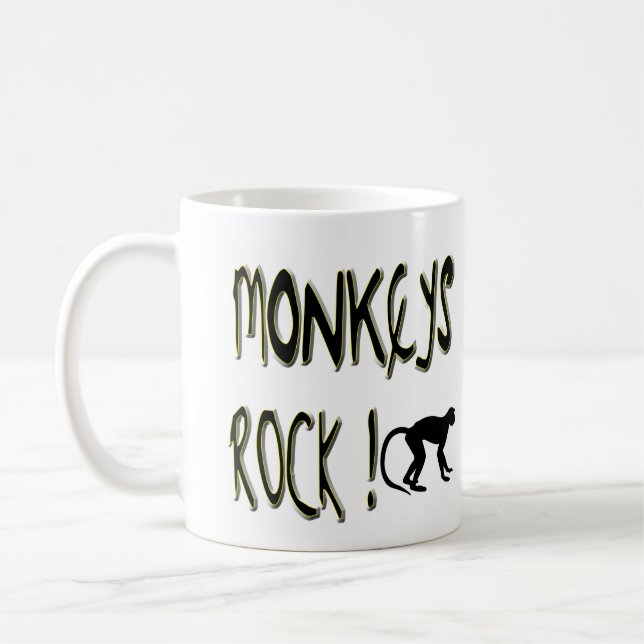 Roche de singes ! Tasse (Gauche)