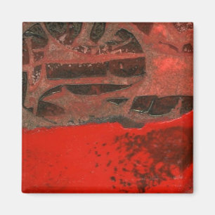 "Roche de table #3" Magnet d'art Abstrait