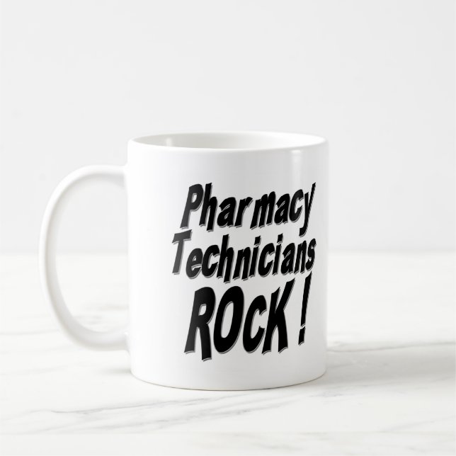 Roche de techniciens de pharmacie ! Tasse (Gauche)