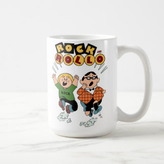 Roche et tasse de café de Rollo (15 onces. taille)