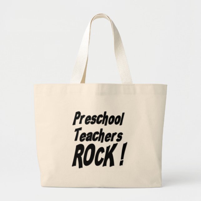 Roche préscolaire de professeurs ! Sac fourre-tout (Devant)