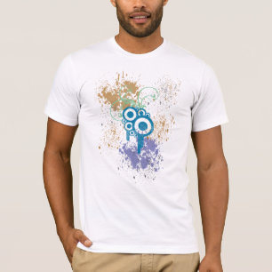 Roche sur la grunge urbaine - le T-shirt des