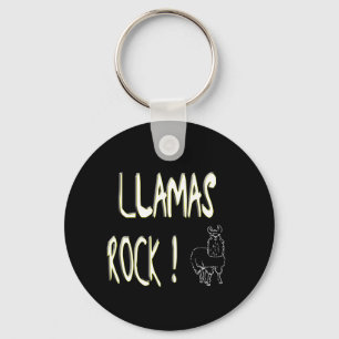 Rocher de lamas ! Porte-clés