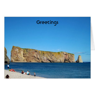 Rocher Percé dans le golfe du Saint-Laurent