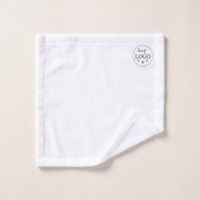 Rocher votre marque - Bande personnalisée Logo Lav (Gant de toilette)