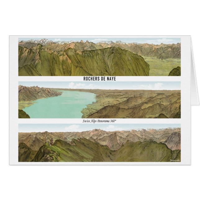 ROCHERS-DE-NAYE Swiss Alps Panorama 360° (Devant horizontal)