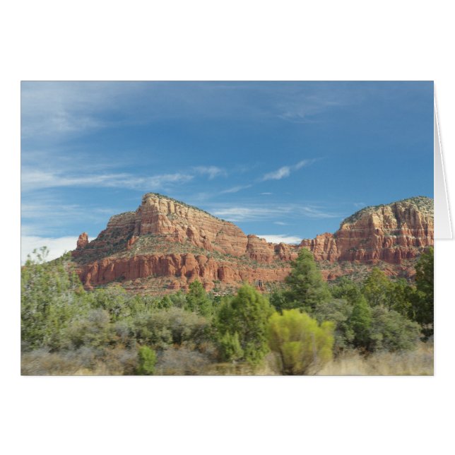 Rochers rouges à Sedona (Devant horizontal)