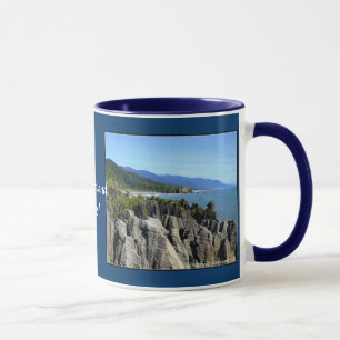 "Roches de la Nouvelle Zélande !"   Tasse de café