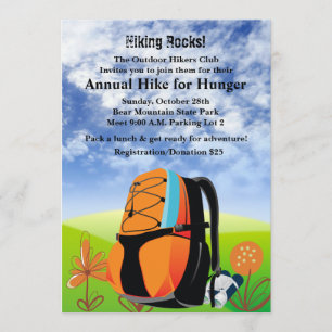 Roches de randonnée - invitation