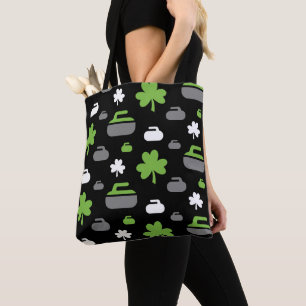 Roches et sac fourre-tout de bordage à shamrocks