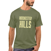 Rochester Hills Michigan T-Shirt Imprimé