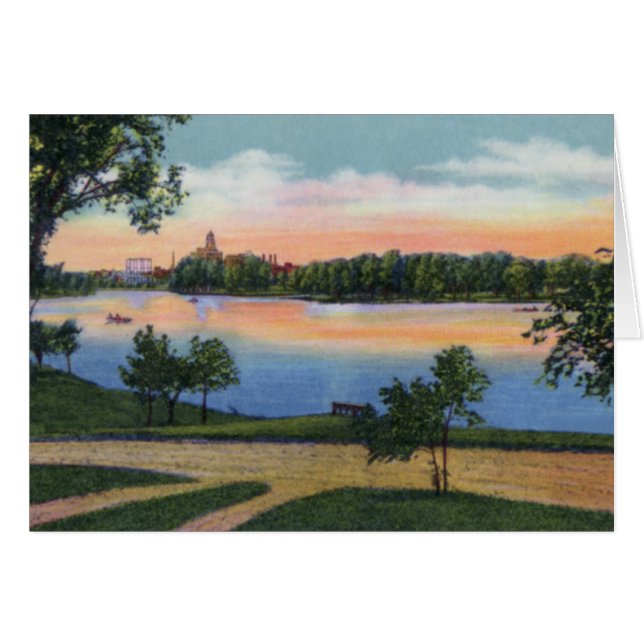 Rochester Minnesota Silver Lake (Devant horizontal)