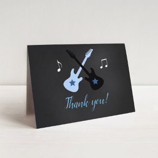 Rock a bye Baby Rock Star Merci cartes