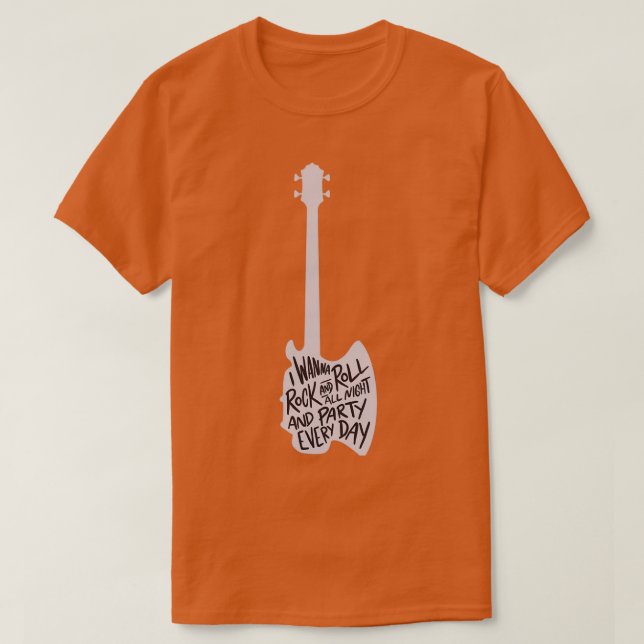 Rock and Roll All Night Classic TShirt (Design devant)