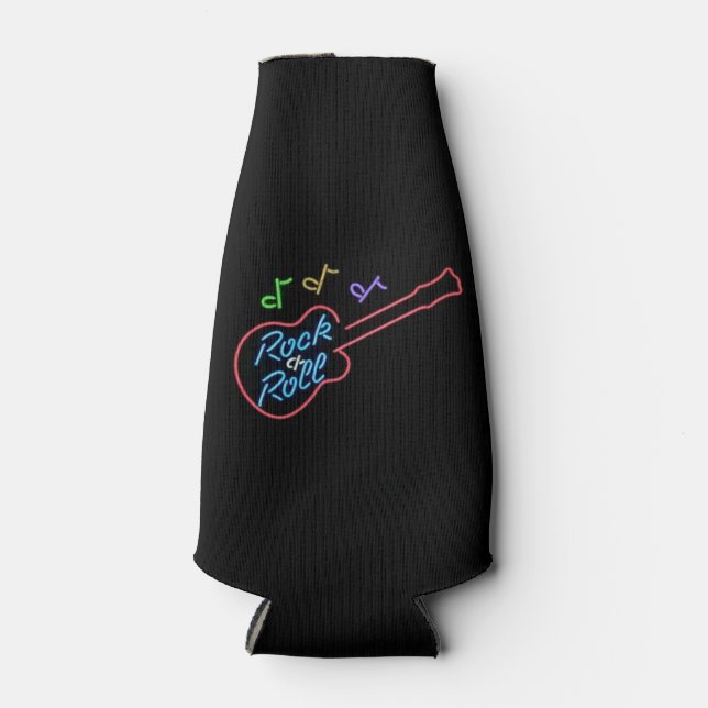 "ROCK AND ROLL" EST ICI POUR RESTER GLACIÈRE BOTTL (Devant)