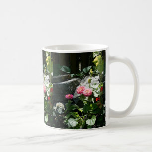 ROCK GARDEN AVEC FLEURS PHOTO IMPRIMER POUR MUG