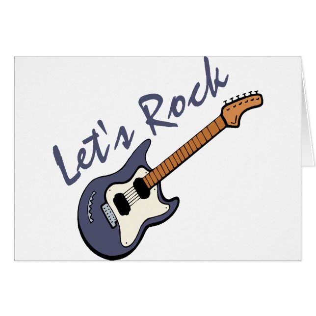 Rock Guitar (Devant horizontal)