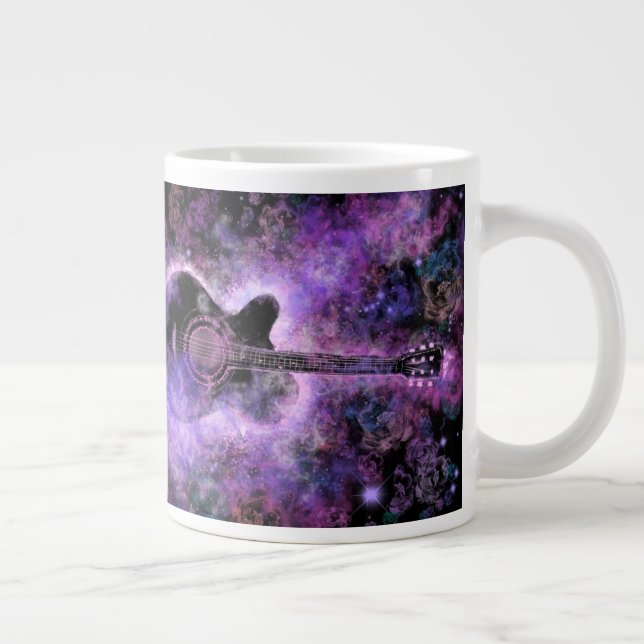Rock Guitar Mug Purple - Painting (Droite)