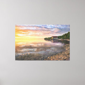 Rock Island Bottouse grand imprimé de toile