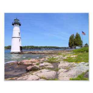 Rock Island Lighthouse, New York Photo Imprimer