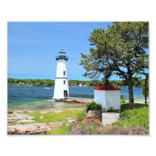 Rock Island Lighthouse, New York Photo Imprimer