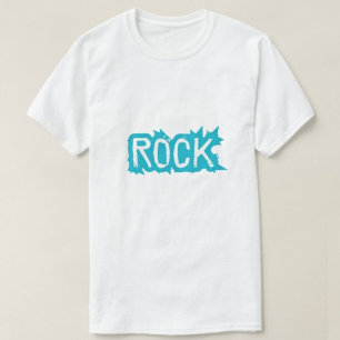 Rock moderne et beau T-shirts blancs pour hommes
