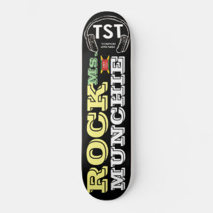 ROCK MS.MUNCHIE Skateboard becomes ROCK MS.MUNCHIE