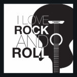 Rock Music Poster<br><div class="desc">If you're a music lover then this poster is for you. If you like this,  make sure you check out my store :D</div>