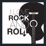 Rock Music Poster<br><div class="desc">If you're a music lover then this poster is for you. If you like this,  make sure you check out my store :D</div>