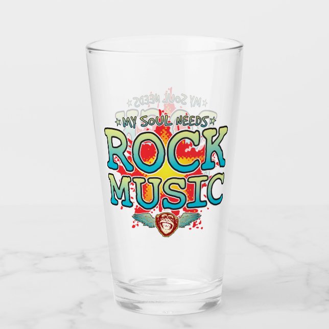 Rock Music Soul Verre Tumbler (Devant)
