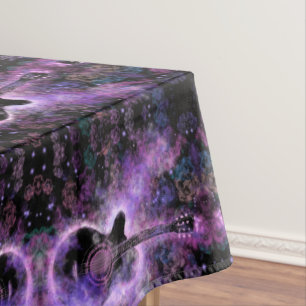 Rock N Roll Guitare violette Nappe Rock Musique