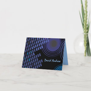 Rock n Roll Musical Bar Bat mitzvah Carte de remer