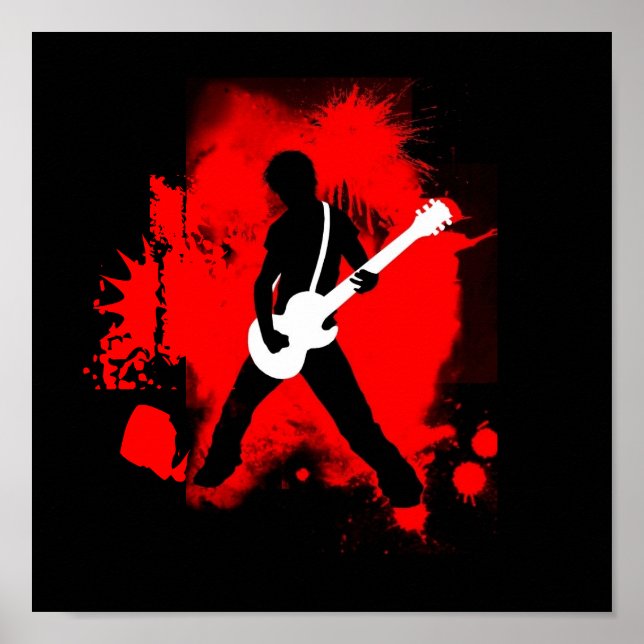 Rock 'n' Roll Poster (Devant)