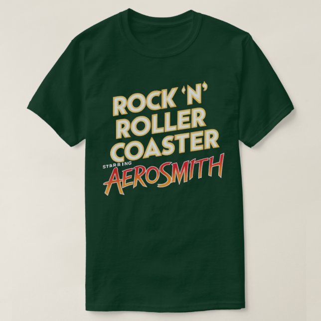 Rock N Rollercoaster TShirt (Design devant)