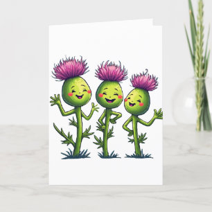 Rock N Thistles Scottish Festival Carte de voeux
