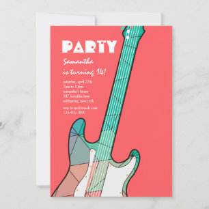 Rock On Invitation