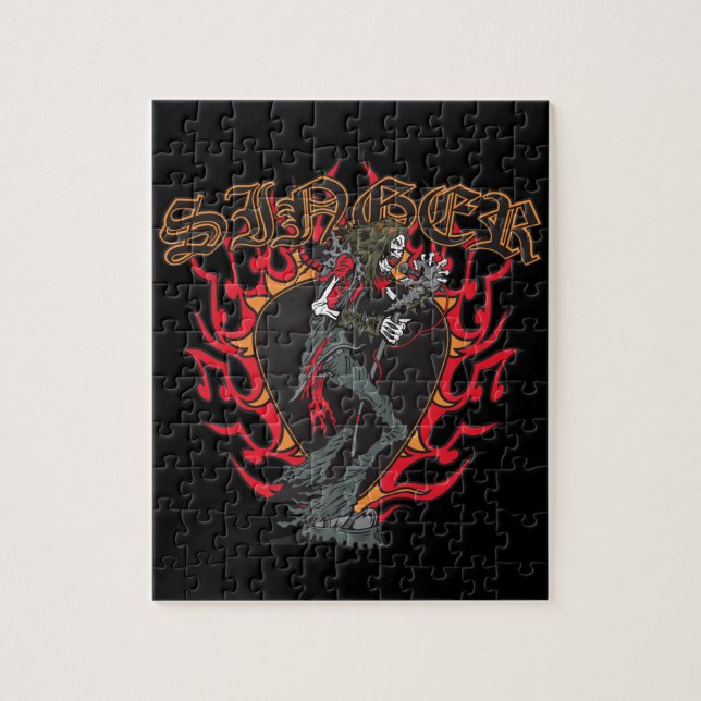 Rock Singer Puzzle (Vertical)