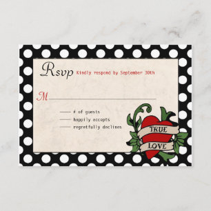 Rockabilly épousant RSVP
