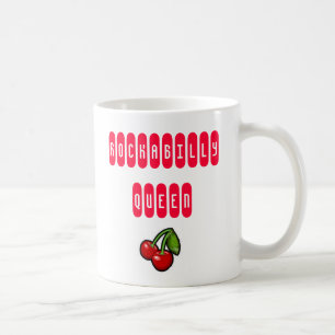 Rockabilly Queen avec cerises Coffee Mug