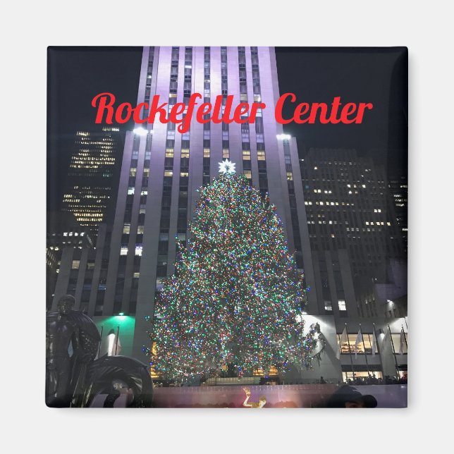 Rockefeller Center New York Magnet (Devant)