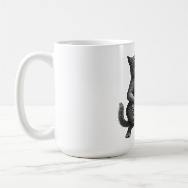 Rocker Cat Mug (Gauche)